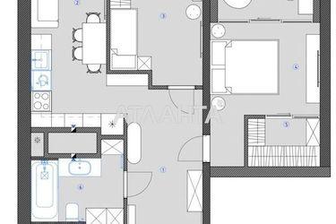 2-rooms apartment apartment by the address st. Zhabotinskogo Proletarskaya (area 52,5 m2) - Atlanta.ua - photo 7
