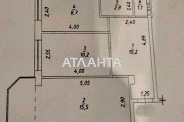 2-rooms apartment apartment by the address st. Kedrovyy per (area 52,0 m2) - Atlanta.ua - photo 36