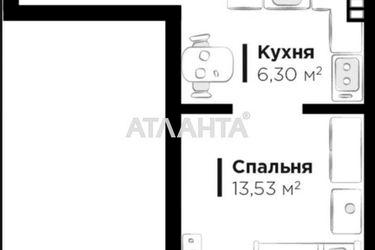 1-room apartment apartment by the address st. Geroev Maydana (area 30,0 m2) - Atlanta.ua - photo 10