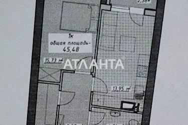 1-room apartment apartment by the address st. Kurortnyy pr (area 45,5 m2) - Atlanta.ua - photo 11