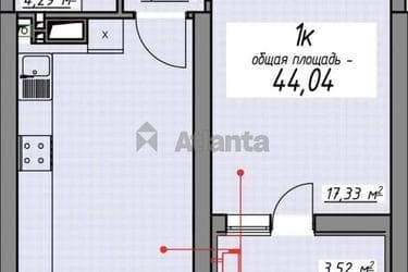1-комнатная квартира по адресу ул. Генуэзская (площадь 44,0 м²) - фото 18 1-комнатная квартира по адресу ул. Генуэзская (площадь 44,0 м²) - Atlanta.ua - фото 18