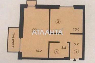 1-room apartment apartment by the address st. Srednefontanskiy per (area 38,5 m2) - Atlanta.ua - photo 8