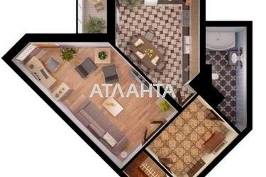 1-room apartment apartment by the address st. Ul Krasnopolskaya (area 58,0 m2) - Atlanta.ua - photo 22