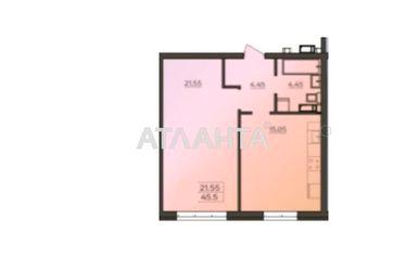1-room apartment apartment by the address st. Marselskaya (area 45,5 m2) - Atlanta.ua - photo 7