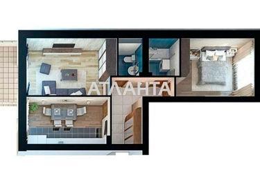 1-комнатная квартира по адресу ул. Чехова (площадь 59,5 м2) - Atlanta.ua - фото 20
