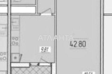 1-room apartment apartment by the address st. Krasnova (area 42,8 m2) - Atlanta.ua - photo 11