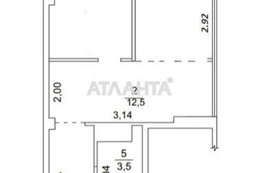 1-room apartment apartment by the address st. Tsvetaeva gen (area 45,0 m2) - Atlanta.ua - photo 26