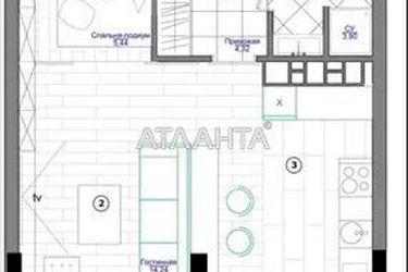 1-room apartment apartment by the address st. Zabolotnogo ak (area 36,0 m2) - Atlanta.ua - photo 25