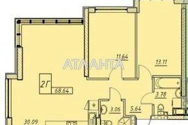 2-rooms apartment apartment by the address st. Filatova ak (area 70,0 m2) - Atlanta.ua - photo 12