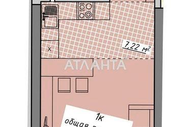 1-комнатная квартира по адресу Курортный пер. (площадь 30,2 м2) - Atlanta.ua - фото 16
