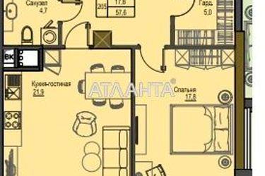 1-кімнатна квартира за адресою вул. Французький бульв. (площа 59,0 м2) - Atlanta.ua - фото 10