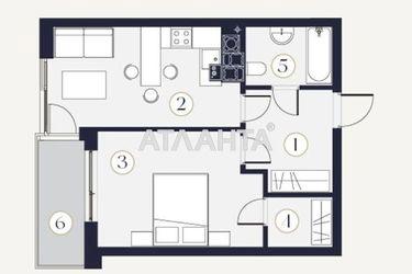 1-room apartment apartment by the address st. Zamarstynovskaya ul (area 45,0 m2) - Atlanta.ua - photo 8