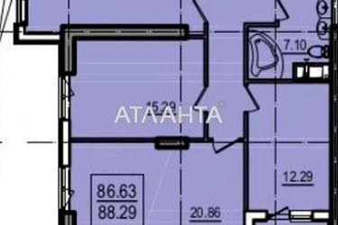 3-rooms apartment apartment by the address st. Dacha kovalevskogo Amundsena (area 88,3 m2) - Atlanta.ua - photo 13