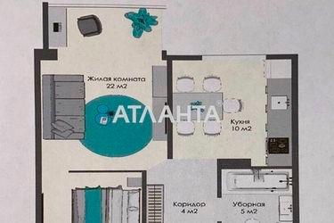 1-room apartment apartment by the address st. Bocharova gen (area 38,5 m2) - Atlanta.ua - photo 15
