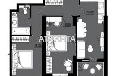 2-кімнатна квартира за адресою вул. Дача ковалевського (площа 65,3 м2) - Atlanta.ua - фото 9
