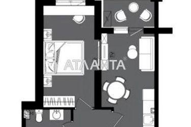 1-комнатная квартира по адресу ул. Дача ковалевского (площадь 40,5 м2) - Atlanta.ua - фото 11