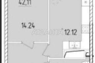 1-кімнатна квартира за адресою вул. Краснова (площа 42,2 м2) - Atlanta.ua - фото 8