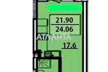 1-комнатная квартира по адресу Фонтанская дор. (площадь 24,1 м2) - Atlanta.ua - фото 9
