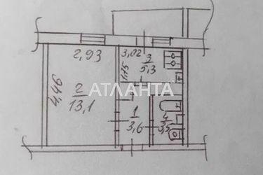 1-room apartment apartment by the address st. Ul Raduzhnaya (area 27,0 m2) - Atlanta.ua - photo 8