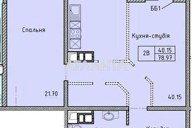 2-rooms apartment apartment by the address st. Shevchenko pr (area 80,0 m2) - Atlanta.ua - photo 36