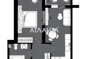 1-комнатная квартира по адресу ул. Дача ковалевского (площадь 42,4 м2) - Atlanta.ua - фото 10