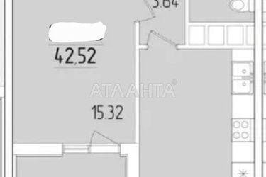 2-комнатная квартира по адресу ул. Краснова (площадь 42,5 м2) - Atlanta.ua - фото 8