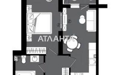 1-кімнатна квартира за адресою вул. Дача ковалевського (площа 39,5 м2) - Atlanta.ua - фото 11