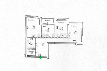 3-rooms apartment apartment by the address st. Motornyy per (area 92,0 m2) - Atlanta.ua - photo 41