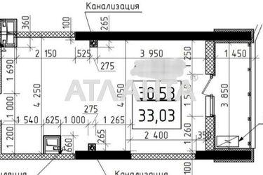 1-room apartment apartment by the address st. Dacha kovalevskogo Amundsena (area 33,0 m2) - Atlanta.ua - photo 15