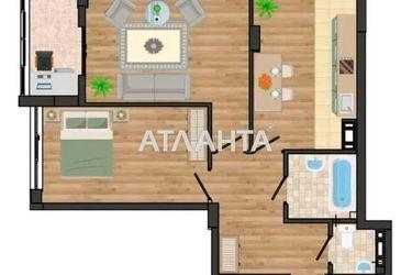 2-rooms apartment apartment by the address st. Nikolaevskaya (area 64,1 m2) - Atlanta.ua - photo 12