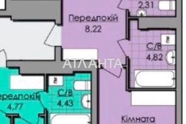 2-rooms apartment apartment by the address st. Zelenaya (area 65,4 m2) - Atlanta.ua - photo 36