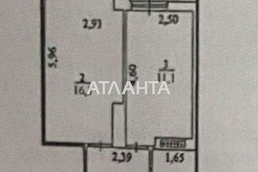 1-room apartment apartment by the address st. Zhabotinskogo Proletarskaya (area 40,0 m2) - Atlanta.ua - photo 7