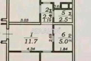 3-комнатная квартира по адресу ул. Сахарова (площадь 100,0 м2) - Atlanta.ua - фото 45