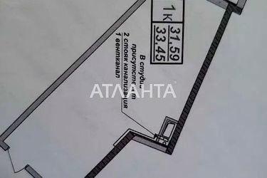 1-room apartment apartment by the address st. Klubnichnyy per (area 33,5 m2) - Atlanta.ua - photo 8