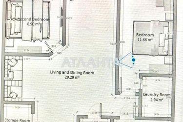 2-комнатная квартира по адресу ул. Жаботинского (площадь 72,0 м2) - Atlanta.ua - фото 34