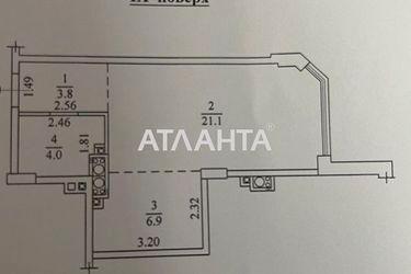 1-room apartment apartment by the address st. Shkolnaya (area 35,8 m2) - Atlanta.ua - photo 9