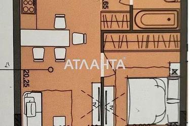 1-комнатная квартира по адресу ул. Бочарова ген. (площадь 40,0 м2) - Atlanta.ua - фото 7