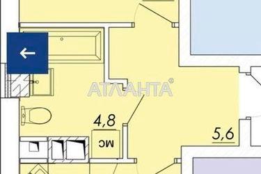 1-room apartment apartment by the address st. Ovidiopolskaya dor (area 43,2 m2) - Atlanta.ua - photo 12