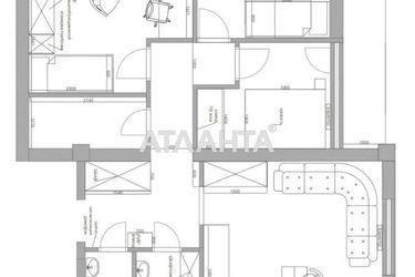 3-rooms apartment apartment by the address st. Tsvetaeva gen (area 67,0 m2) - Atlanta.ua - photo 16