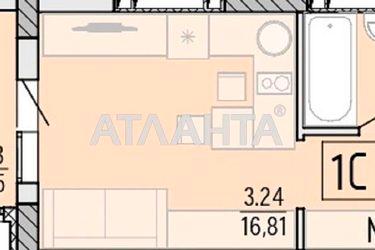 1-кімнатна квартира за адресою вул. Профспілкова (площа 25,2 м2) - Atlanta.ua - фото 25