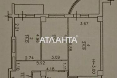 2-кімнатна квартира за адресою вул. Армійська (площа 74,0 м2) - Atlanta.ua - фото 7