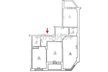 3-кімнатна квартира за адресою вул. Балківська (площа 82,0 м2) - Atlanta.ua - фото 32