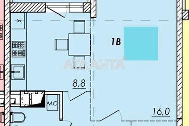 1-room apartment apartment by the address st. Prokhorovskaya Khvorostina (area 39,0 m2) - Atlanta.ua - photo 6