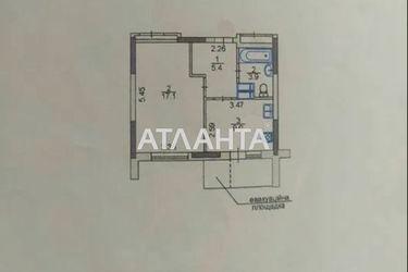 1-room apartment apartment by the address st. Sergeya Danchenko (area 36,3 m2) - Atlanta.ua - photo 14