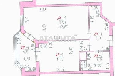 2-rooms apartment apartment by the address st. Raduzhnyy m n (area 44,5 m2) - Atlanta.ua - photo 46