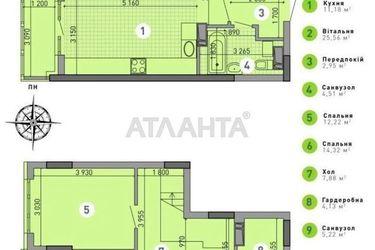 3-rooms apartment apartment by the address st. Ul Vyshgorodskaya (area 94,0 m2) - Atlanta.ua - photo 34