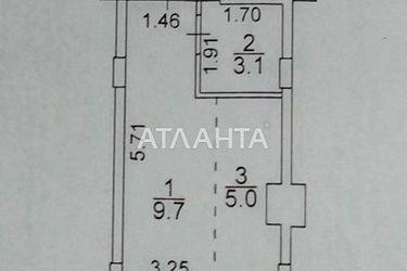 1-room apartment apartment by the address st. Bocharova gen (area 21,0 m2) - Atlanta.ua - photo 12