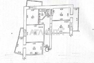 4+-rooms apartment apartment by the address st. Svyatoslava Rikhtera Shchorsa (area 102,0 m2) - Atlanta.ua - photo 11
