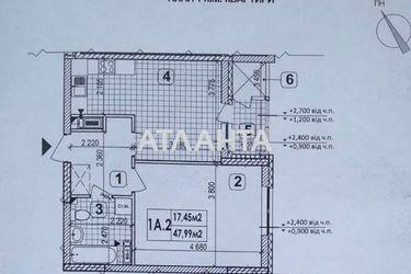 1-room apartment apartment by the address st. Ivana Vygovskogo (area 48,0 m2) - Atlanta.ua - photo 11