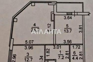 2-rooms apartment apartment by the address st. Sportivnaya (area 69,0 m2) - Atlanta.ua - photo 12